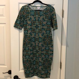 LulaRoe Julia Dress Size Medium
